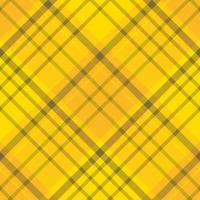 naadloos patroon in knus geel kleuren voor plaid, kleding stof, textiel, kleren, tafelkleed en andere dingen. vector afbeelding. 2