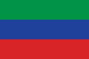 vlag van dagestan vector