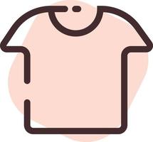 online winkel kleding, illustratie, vector, Aan een wit achtergrond. vector