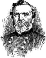 algemeen George Henry thomas, wijnoogst illustratie vector