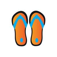 omdraaien flop en slippers vector