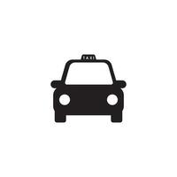 taxi vector icoon illustratie ontwerp