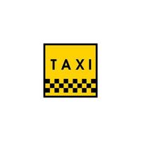 taxi vector icoon illustratie ontwerp