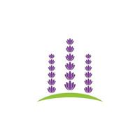 lavendel bloem vector icoon illustratie