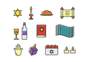 Gratis Shabbat Vector