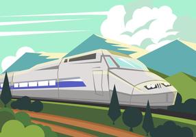 Tgv High Speed ​​Train vector
