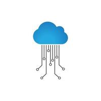 cloud computing vector icon