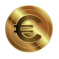 bitcoin goud munt 2 vector
