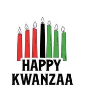 kwanzaa logo vector t-shirt ontwerp