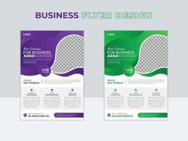 modern bedrijf folder of brochure Hoes lay-out ontwerp sjabloon. vector