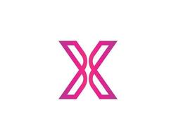 X logo ontwerp vector sjabloon