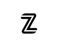 z zz logo ontwerp vector sjabloon