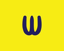 w ww logo ontwerp vector sjabloon