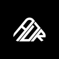 adr brief logo creatief ontwerp met vector grafisch, adr gemakkelijk en modern logo in driehoek vorm geven aan.