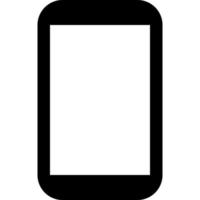 mobiel telefoon slim scherm klem kunst icoon vector