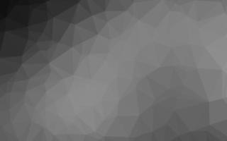 licht zilver, grijs vector abstracte veelhoekige lay-out.