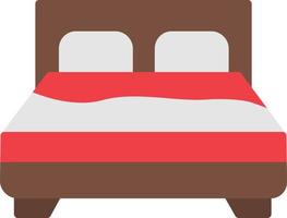 bed plat pictogram vector