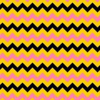 naadloos patroon zig zag chevron zwart en roze vector