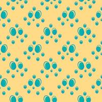 blauw bubbels , naadloos patroon Aan een oke achtergrond. vector