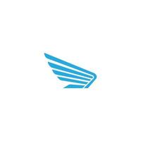 vleugel logo sjabloon vector icoon illustratie