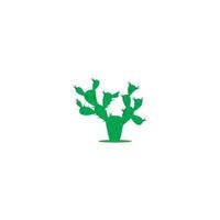 cactus logo sjabloon vector icoon