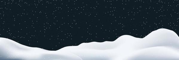 vallend Kerstmis schijnend transparant mooi, schijnend sneeuw met sneeuwbanken geïsoleerd Aan transparant achtergrond. sneeuwvlokken, sneeuw achtergrond. zwaar sneeuwval, sneeuwvlokken in verschillend vormen en vormen. vector