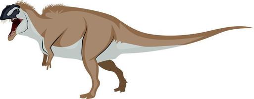 ocantosaurus, illustratie, vector Aan wit achtergrond.