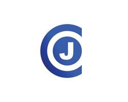 cj jc logo ontwerp vector sjabloon