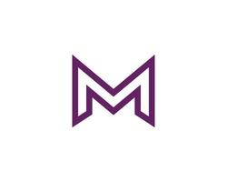 m mm logo ontwerp vector sjabloon