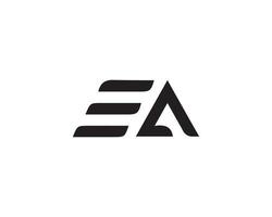 ea ae logo ontwerp vector sjabloon