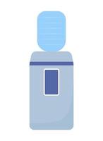 water dispenser semi vlak kleur vector voorwerp. kantoor interieur. bewerkbare element. vol formaat item Aan wit. hydratatie gemakkelijk tekenfilm stijl illustratie voor web grafisch ontwerp en animatie