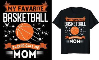 basketbal t overhemd ontwerp Sjablonen vector