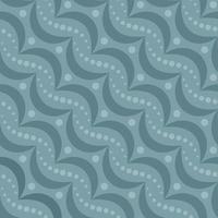 licht blauw abstract naadloos patroon met cirkels voor de helft manen in vector