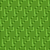 licht groen abstract naadloos patroon met rechthoekig zigzaggen in vector