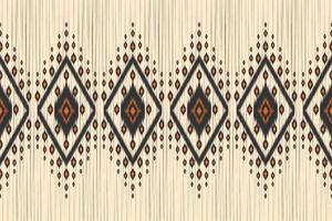 abstract etnisch ikat kunst. naadloos patroon in stam. aztec meetkundig ornament afdrukken. vector