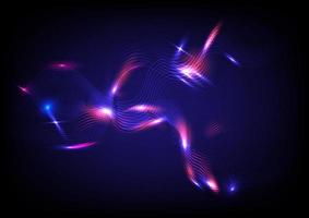 abstract achtergrond neon licht bedrijf gloed futuristische verbinding innovatie behang vector illustratie