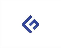 fg vriendin logo ontwerp vector sjabloon
