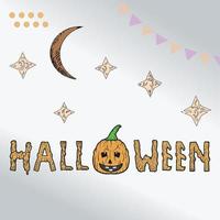de laatste populair oktober 31 halloween viering achtergrond illustratie vector