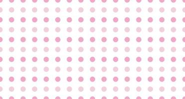 naadloos polka punt patroon. vector herhalen textuur. polka punt met kleur pastel achtergrond. roze polka punt patroon. roze polka omhulsel textuur. vector illustratie