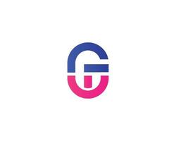 gw wg logo ontwerp vector sjabloon