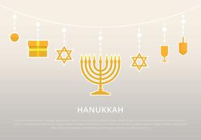 Hanukkah Template Achtergrond