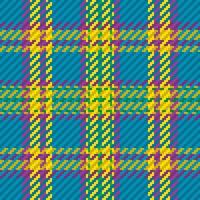 naadloos patroon van Schots Schotse ruit plaid. herhaalbaar achtergrond met controleren kleding stof textuur. vector backdrop gestreept textiel afdrukken.