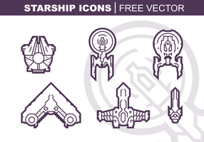 Starship Icons Gratis Vector Pack