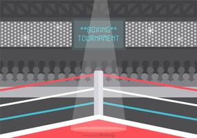 Gratis Vector Wrestling Ring Illustration