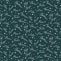 de patroon van de naam van de dierenriem tekens Aan een blauw achtergrond met sterren. herhalen naadloos patroon voor het drukken Aan textiel en papier. van bed linnen naar flyers. vector