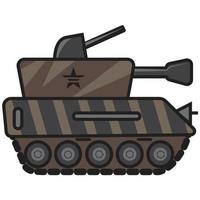 strijd tank illustratie vector