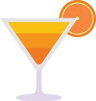 cocktail, illustratie, vector Aan wit achtergrond.
