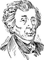 roger brooke tany, wijnoogst illustratie vector