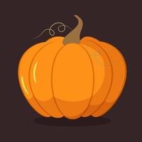 vector pompoen. halloween