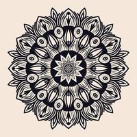 mandala kunst ontwerp vector